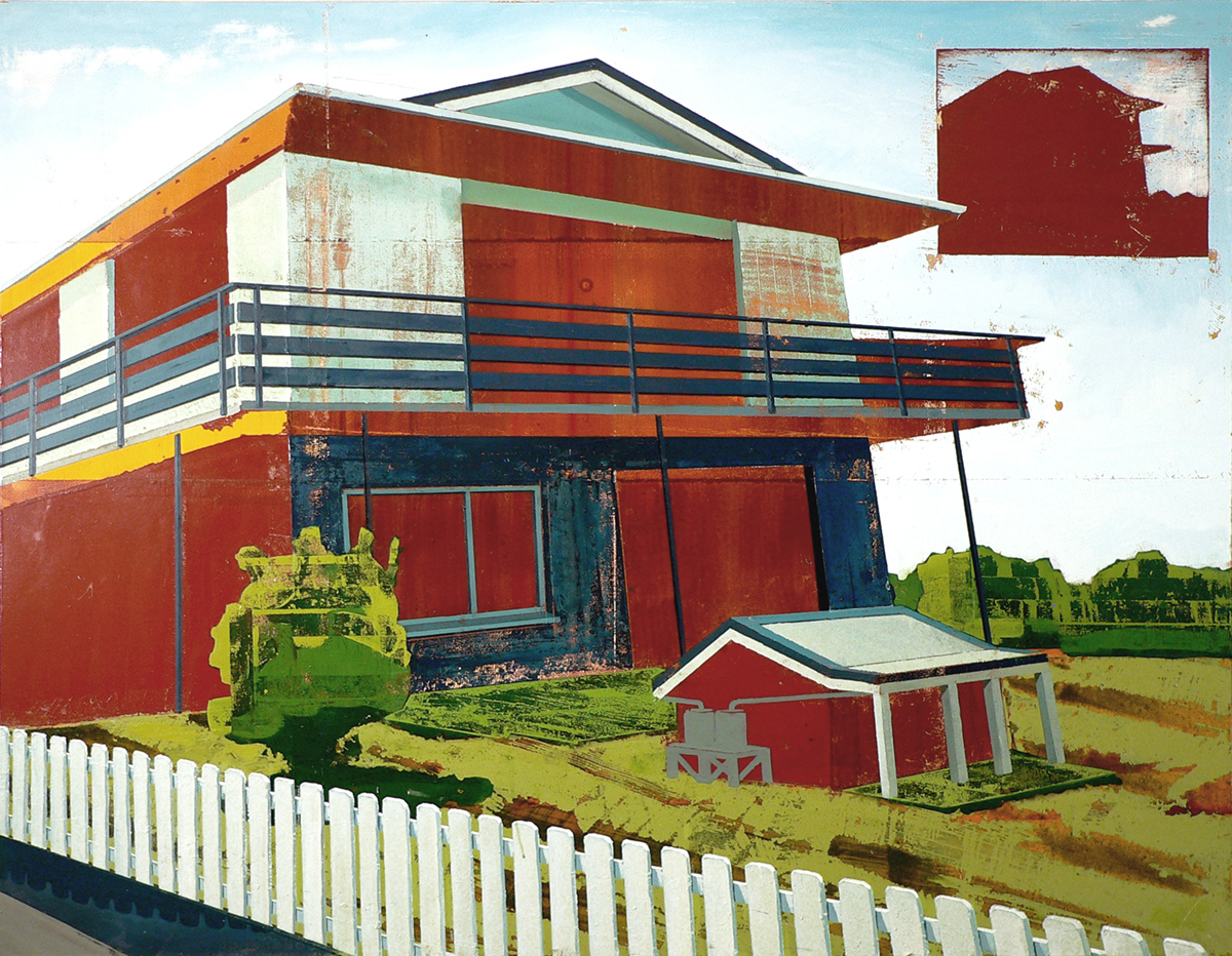 Banksia Avenue Oil on Canvas 100x128cm - Angus Collis