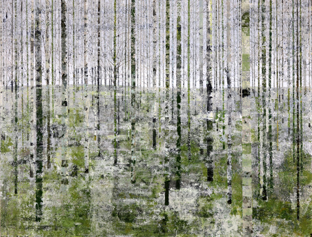 Forest 6a 130x170cm oil on canvas