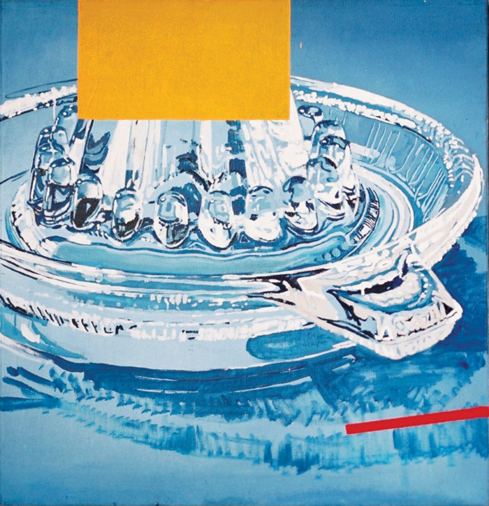 Lemon juicer and Diamond (2nd Part) Diptich 81x80cm Oil on Canvas