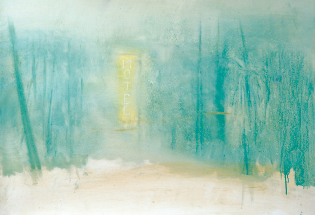 Opal Drive 65x95cm Oil on Paper