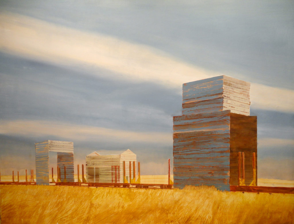 Railway House 130x170cm Oil on Canvas