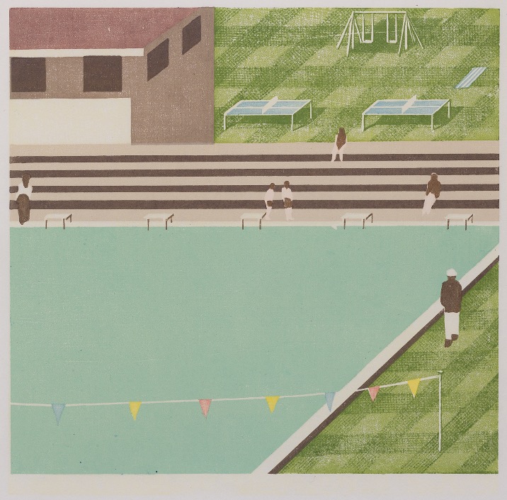 Nostalgic Pool Limited Edition Print