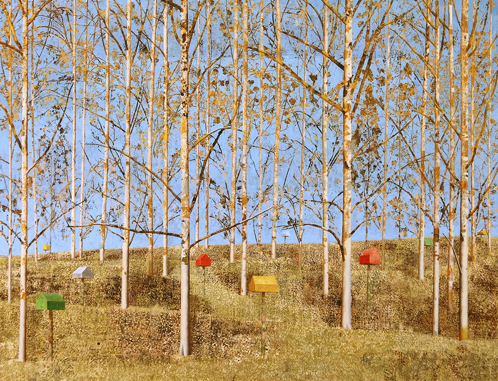 Contemporary Tree Landscape Painting