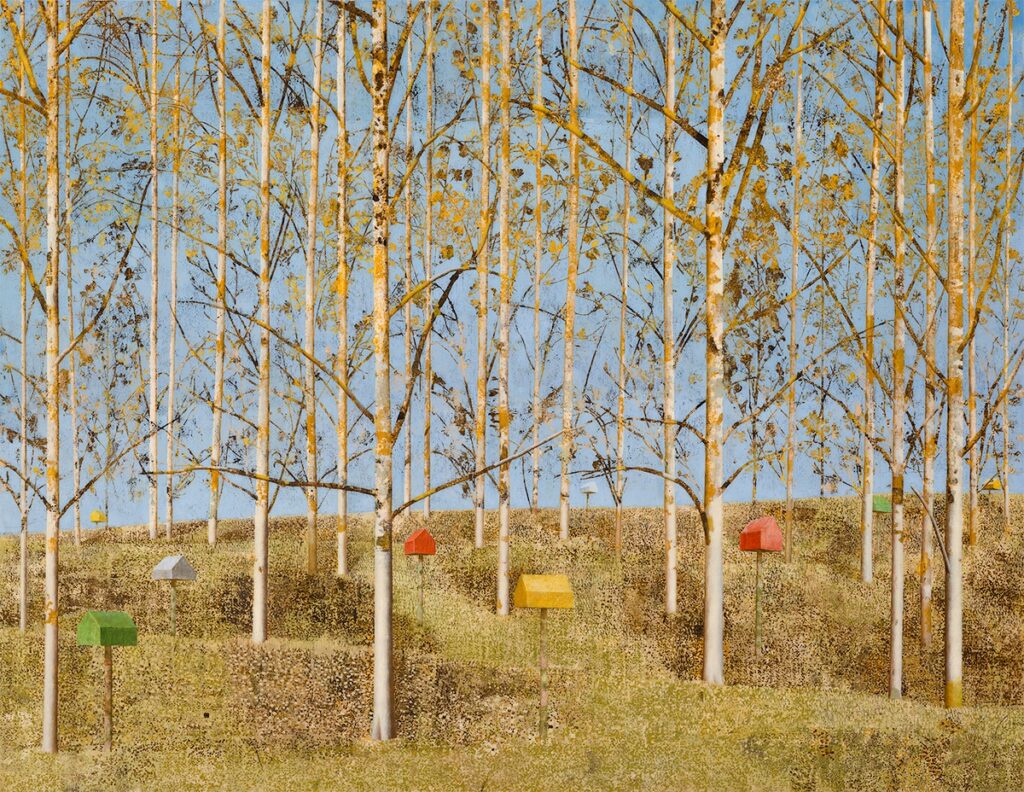 Golden Tree A2 Print